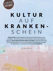 Kulturgenuss: Kultur auf Krankenschein