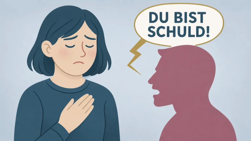 Innerer Kritiker – Schuldgefühle, Selbstzweifel und negative Glaubenssätze als Folge früher Prägungen.
