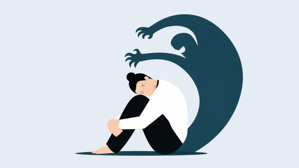 koerper-stress-trauma-julia-belke Symbolbild für Online-Traumatherapie, Stress und die Verbindung zum eigenen Körper
