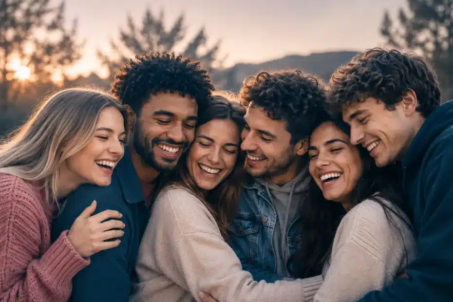 Liebevolle Beziehungen und emotionale Verbundenheit zwischen Menschen